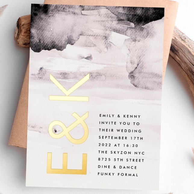 Ultra Modern Gender Neutral Ink Wedding (Creator Uploaded)