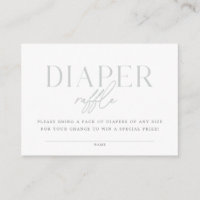 Ultra-Modern Minimal Pale Blue Baby Shower