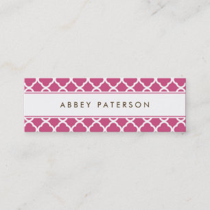 Ultra Modern Skinny Calling Card