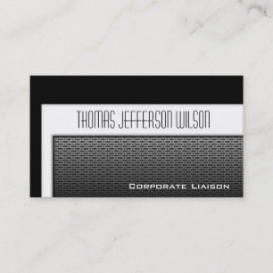 Ultra Modern Steel Professional Business Cards