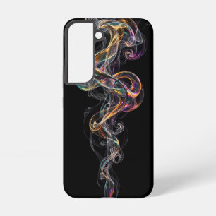 Ultra Narrow Holographic Smoke Ribbon  Samsung Galaxy Case