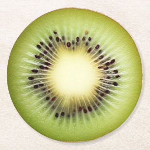 Ultra Realism Kiwi Slice Beverage Coaster