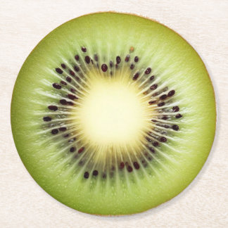 Ultra Realism Kiwi Slice Beverage Coaster