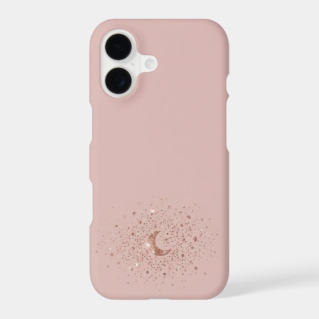 Ultra Refined Dusty Pink & Rose Gold Moon (Back)