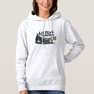 Ultra Running Because Marathons End Too Soon Trail Hoodie