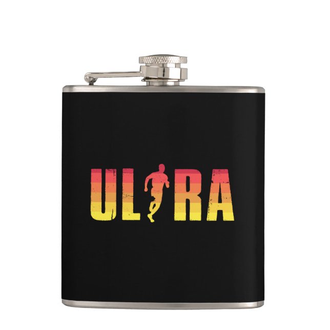 Ultra Running Hip Flask (Front)