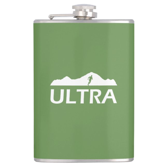 Ultra Running Hip Flask (Front)
