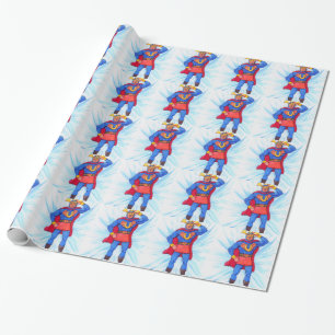 Ultra-Sonic Man Wrapping Paper