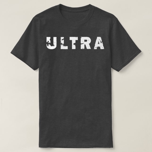 Ultra Text T-Shirt (Design Front)