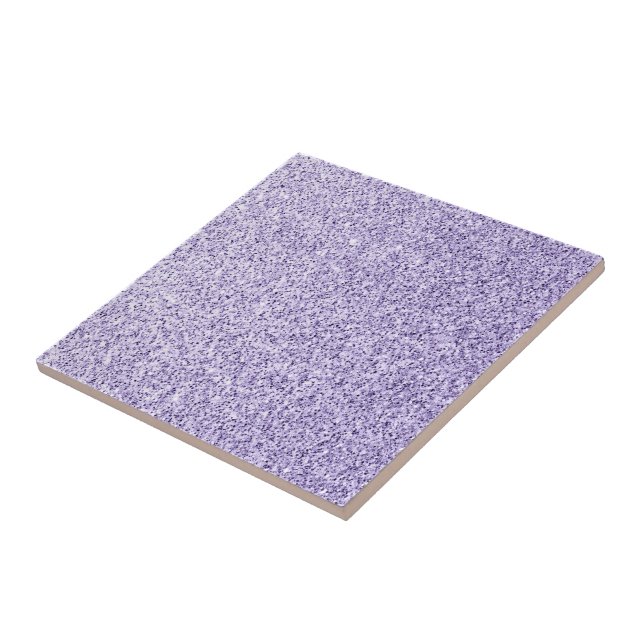 Ultra violet light purple glitter sparkles tile (Side)