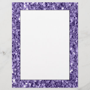 Ultra violet purple glitter sparkles