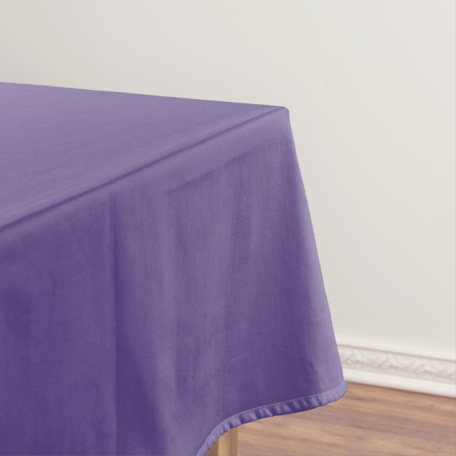 Ultra Violet Purple Solid Colour Tablecloth (In Situ)
