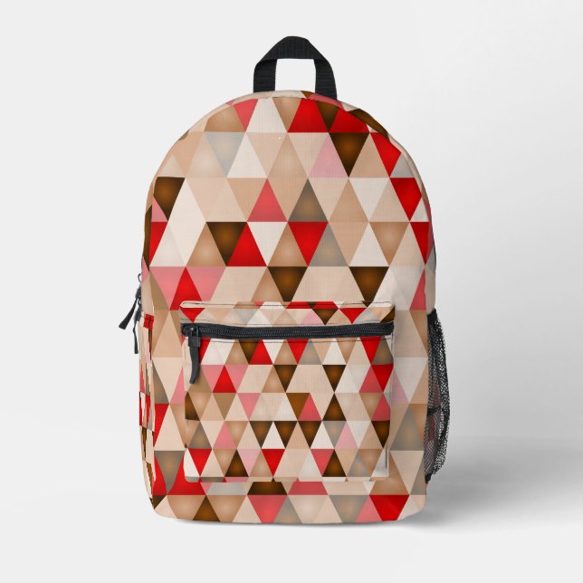 Ultrabrown I Printed Backpack (Front)