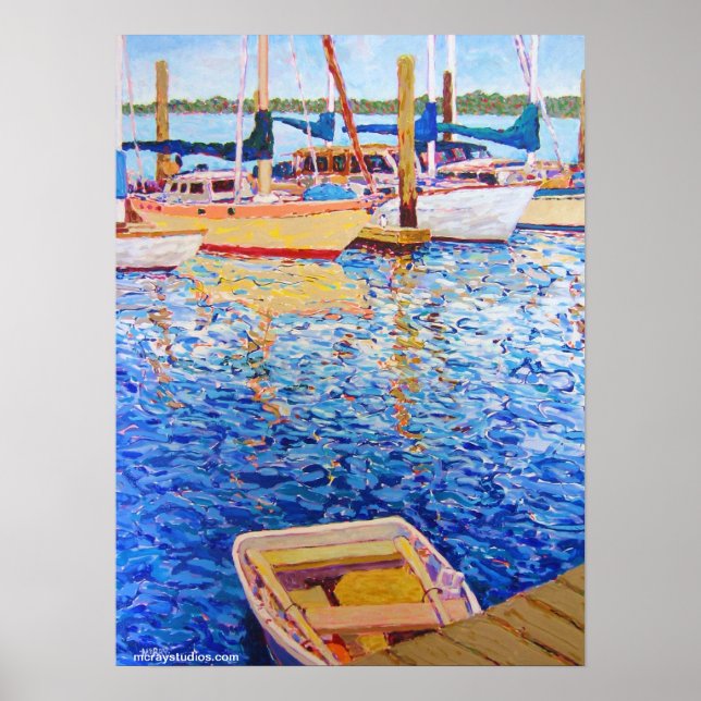 "Ultramarine Blue" Poster (Front)