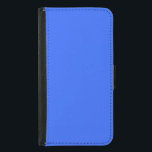 Ultramarine Blue Samsung Galaxy S5 Wallet Case<br><div class="desc">The design features bright,  ultramarine solid blue colour. 
Personalise this phone case or purchase as is. It makes a great birthday or holiday gift! 
For special requests or questions,  contact the designer at wafadahdalcreates@gmail.com. 
© Wafa Y. Dahdal - All Rights Reserved.</div>