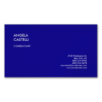Ultramarine Blue Trendy Modern Minimalist Plain
