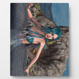 Ultramarine Mermaid Plaque