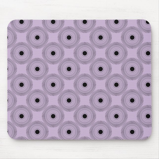 Ultramodern Charm Mousepad, Lavender Mouse Pad (Front)