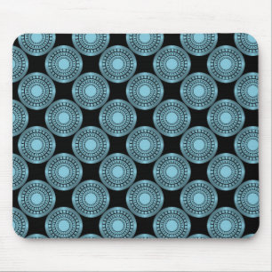 Ultramodern Perfection Mousepad, Light Blue Mouse Pad