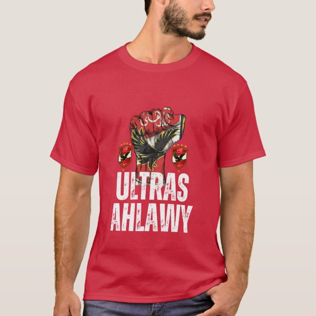 ULTRAS AHLAWY Al Ahly Football Club Fans Egyptian T-Shirt (Front)