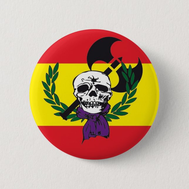 ULTRAS SUR 6 CM ROUND BADGE (Front)