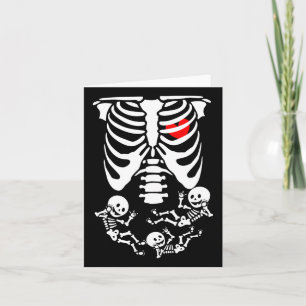 Ultrasound Coquette Breast Cancer Awareness Month  Card