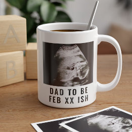 Ultrasound Photo Dad to Be Coffee Mug