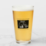 Ultrasound Photo Pregnancy Announcement Grandma Glass<br><div class="desc">A minimalist ultrasound photo pregnancy announcement glass tumbler.  This drinking glass features a minimalist typewriter text and ultrasound photo.  The photo is for placement purposes only and can be replaced with any photo you choose.  All text can be customised with any wording of your choice.</div>