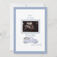 Ultrasound Photo Truck Thanks Blue Baby Viewpoint