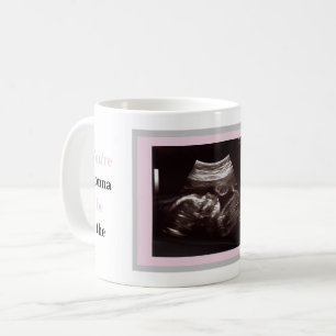 Ultrasound Pink Photo Father's Day Best Dad Ever Coffee Mug