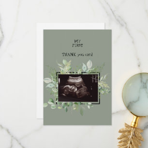 Ultrasound Sage Thank You Baby Viewpoint Card