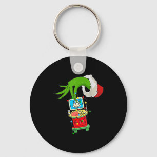Ultrasound Sonographer Merry Christmas Xmas Pajama Key Ring
