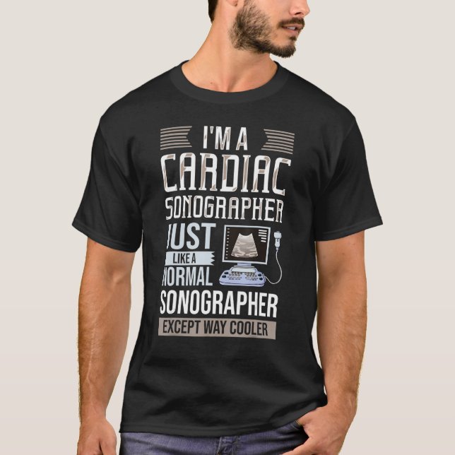 Ultrasound Tech Gift Sonographer Sonography T-Shirt (Front)