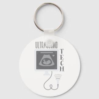 Ultrasound Tech Key Ring
