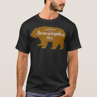 Ultrasound Tech RDMS Ultrasound Sonography Sonogra T-Shirt