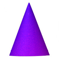 Ultraviolet Glow Party Hat - Customisable & Bold