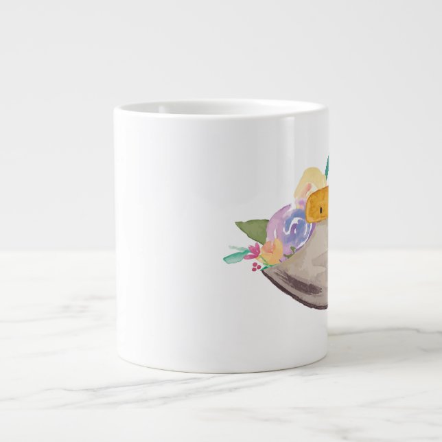 Ulu Floral Jumbo Mug (Front)