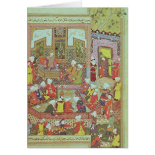 Ulugh Beg dispensing justice at Khurasan