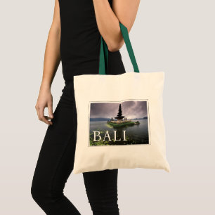 Ulun Danu Temple Bali, Indonesia Tote Bag