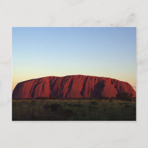 Uluru at Sunset Postcard