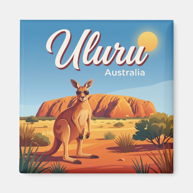 Uluru Australia Magnet (Front)