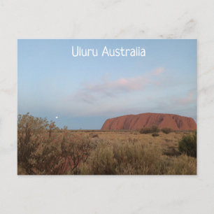 Uluru Australia Postcard