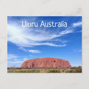 Uluru Australia Postcard