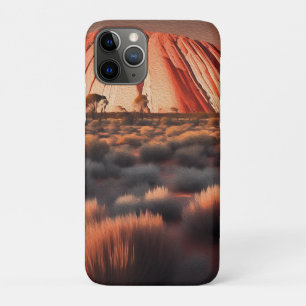 Uluru "Ayers Rock" Australia Oil Paint, Case-Mate iPhone Case