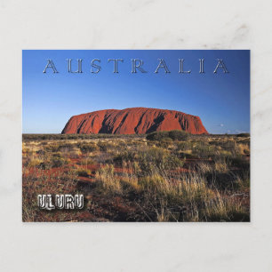 Uluru (Ayers Rock), Australia Postcard