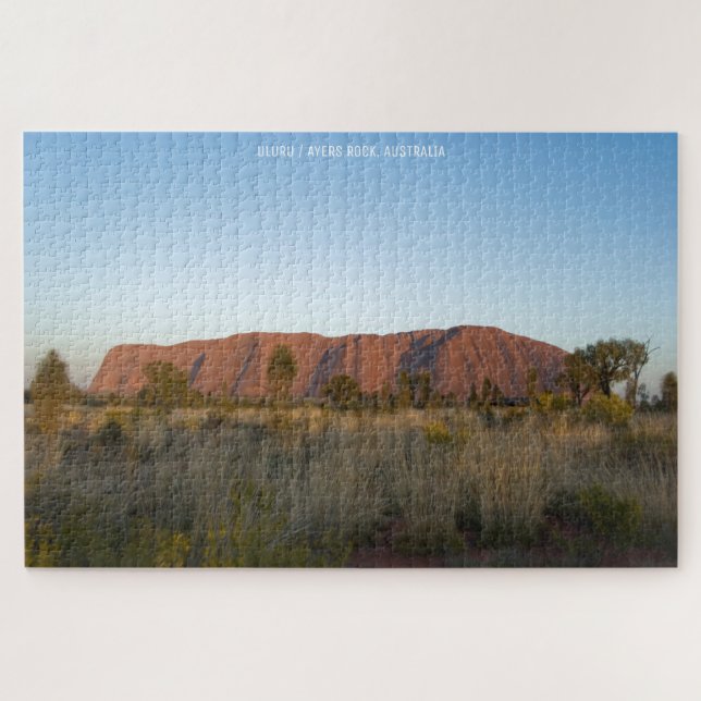 Uluru Ayers Rock Outback Australia, 1014 pieces Jigsaw Puzzle (Horizontal)