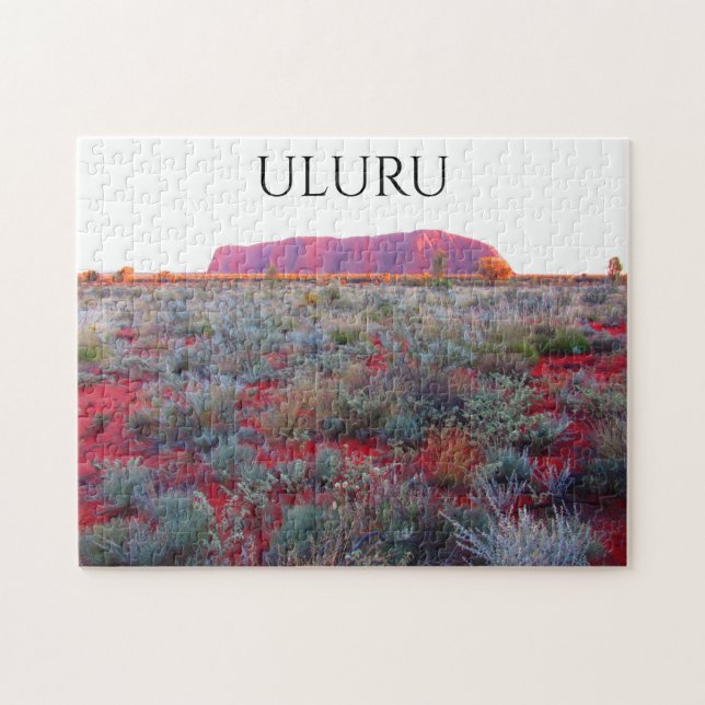 uluru red desert jigsaw puzzle (Horizontal)