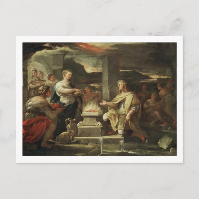 Ulysses and Calypso Postcard (Front)