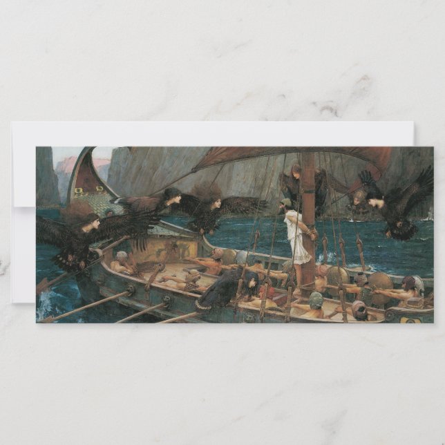 Ulysses and the Sirens by John William Waterhouse (Front)