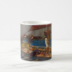 Ulysses and the Sirens by John William Waterhouse Coffee Mug